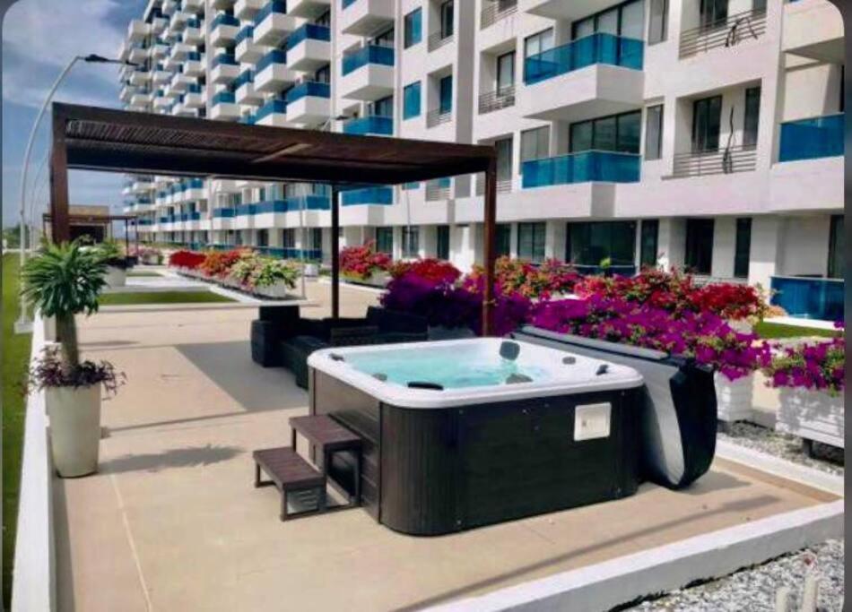 Samaria Club De Playa By Santa Marta Playa Resort, Preciosos Apartamentos En El Sector Exclusivo De Pozos Colorados Dış mekan fotoğraf