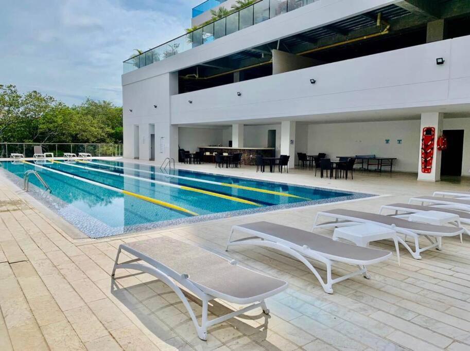 Samaria Club De Playa By Santa Marta Playa Resort, Preciosos Apartamentos En El Sector Exclusivo De Pozos Colorados Dış mekan fotoğraf