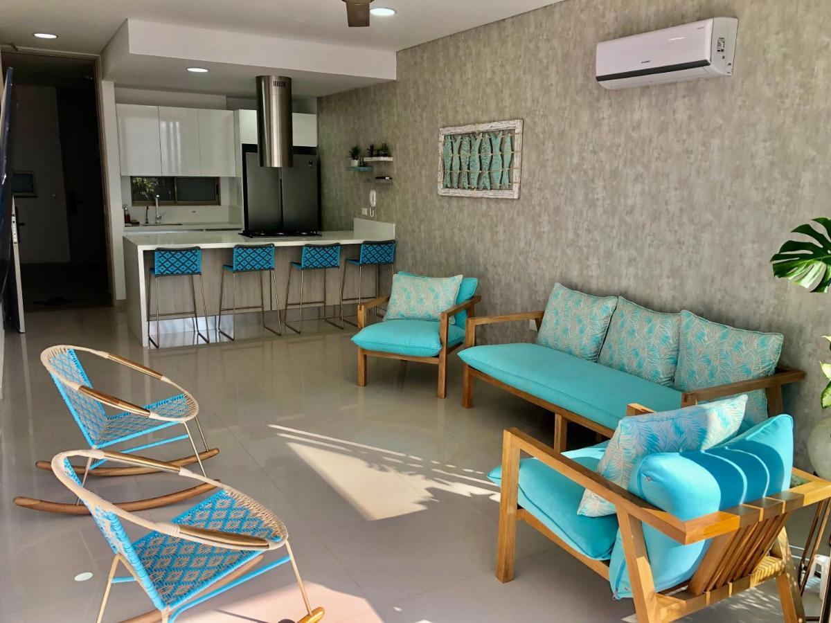 Samaria Club De Playa By Santa Marta Playa Resort, Preciosos Apartamentos En El Sector Exclusivo De Pozos Colorados Dış mekan fotoğraf