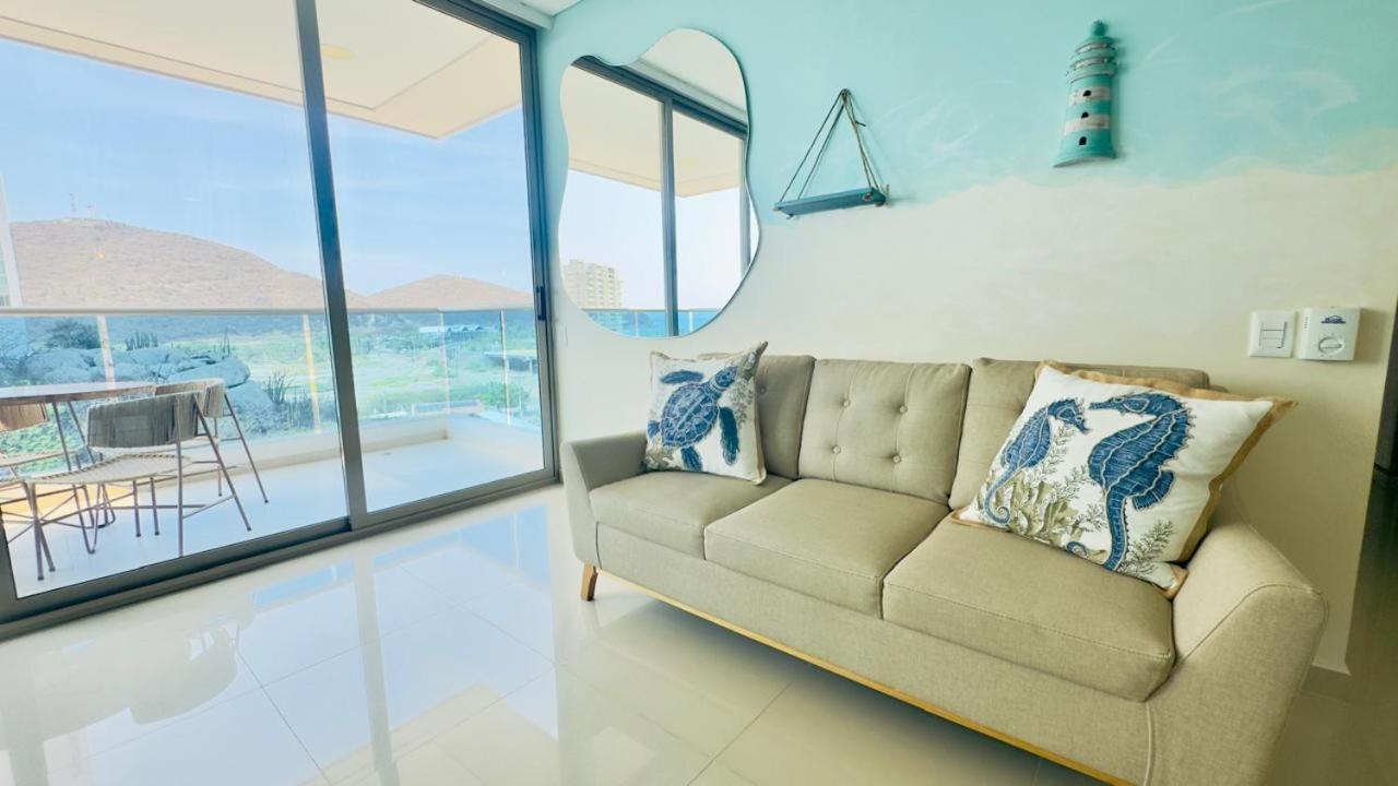 Samaria Club De Playa By Santa Marta Playa Resort, Preciosos Apartamentos En El Sector Exclusivo De Pozos Colorados Oda fotoğraf