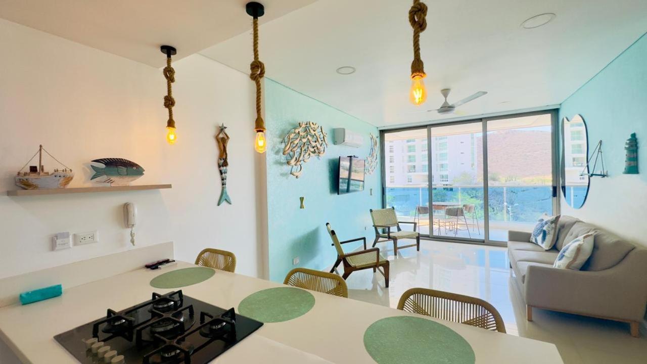 Samaria Club De Playa By Santa Marta Playa Resort, Preciosos Apartamentos En El Sector Exclusivo De Pozos Colorados Oda fotoğraf