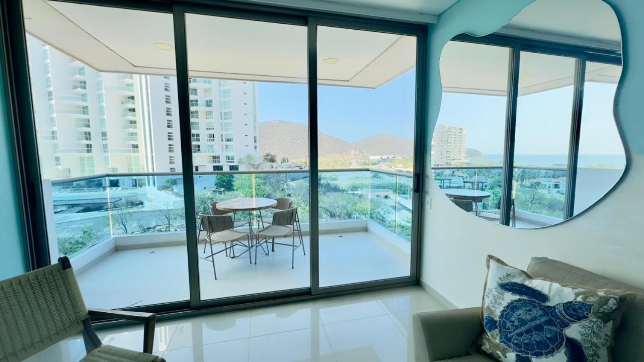 Samaria Club De Playa By Santa Marta Playa Resort, Preciosos Apartamentos En El Sector Exclusivo De Pozos Colorados Oda fotoğraf